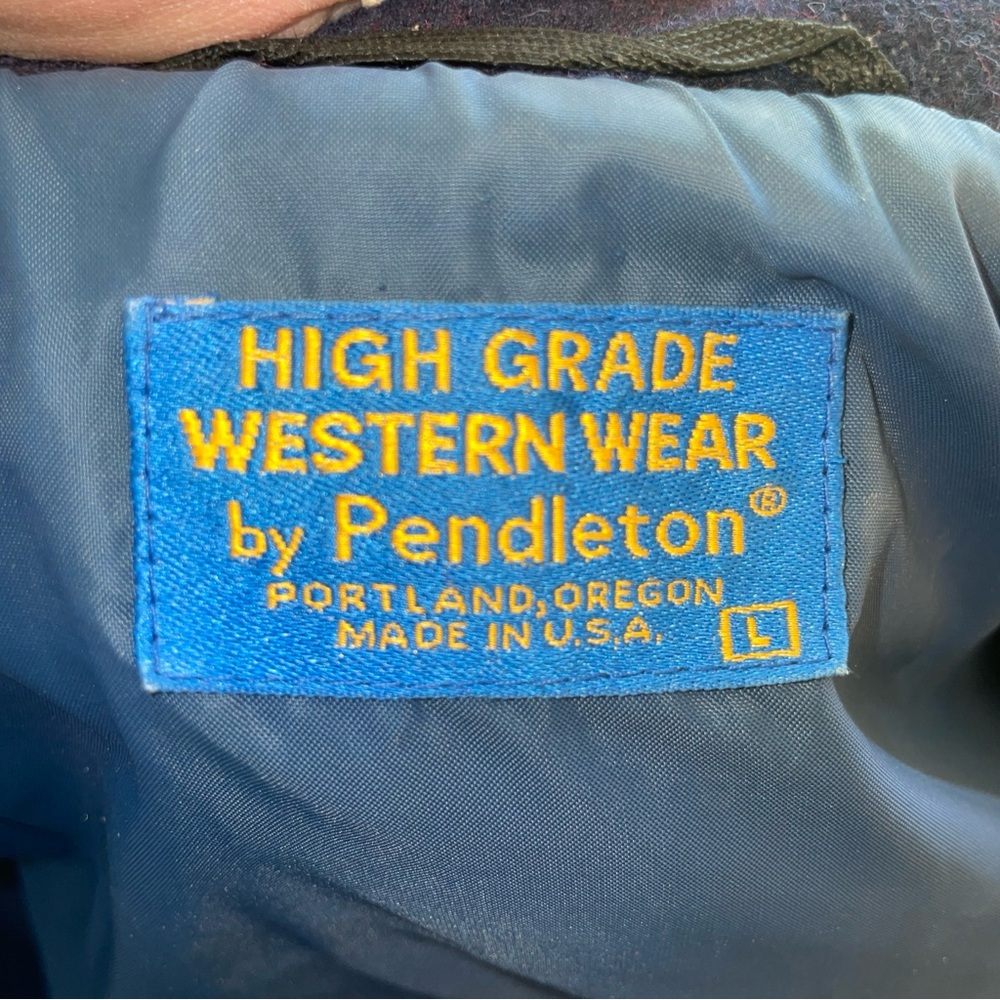 Pendleton Multicolor Geometric Bomber Jacket - image 6